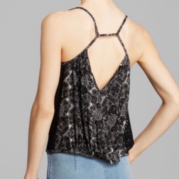 Free People Miles Away Cropped Strappy Tank - Picture 2 of 9